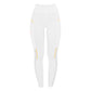 White riding leggings