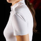 Breathable short sleeve show shirt for riding