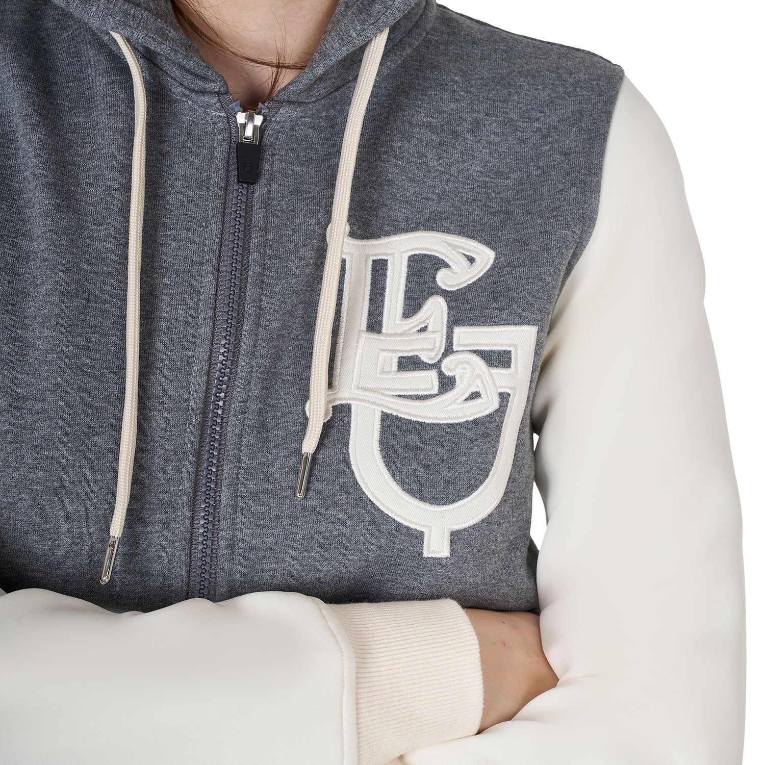 Equestro breathable cotton blend hoodie for female equestrians