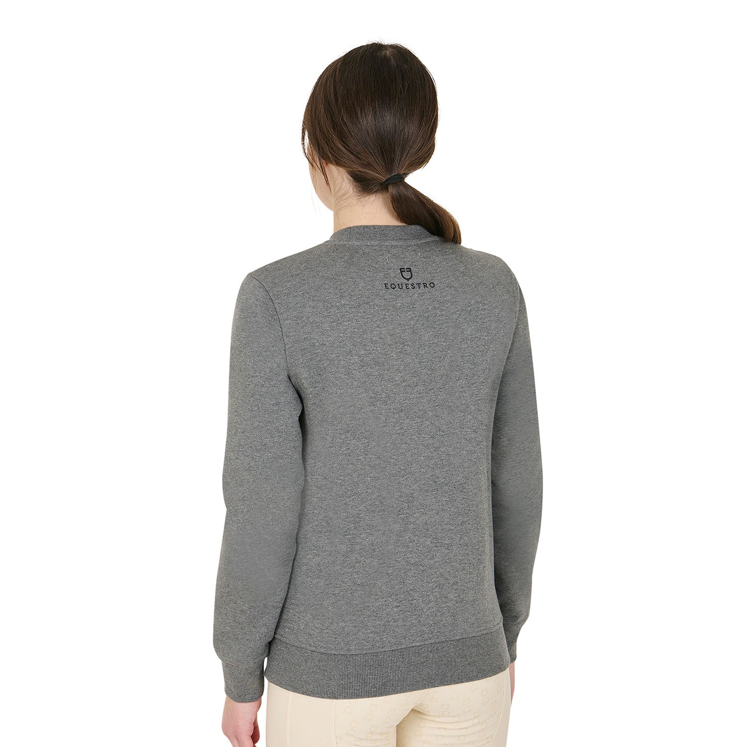 soft cotton blend sweatshirt for women who ride horses