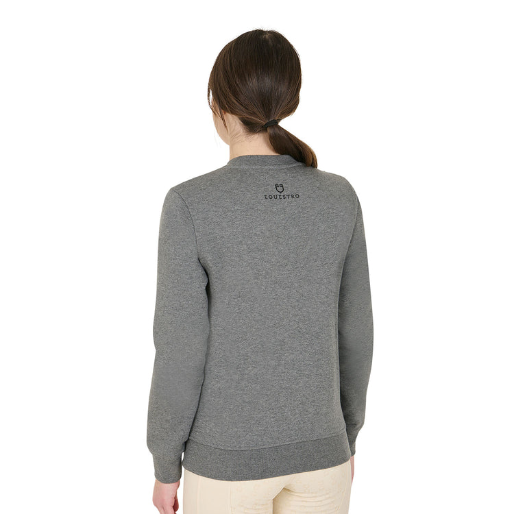 soft cotton blend sweatshirt for women who ride horses