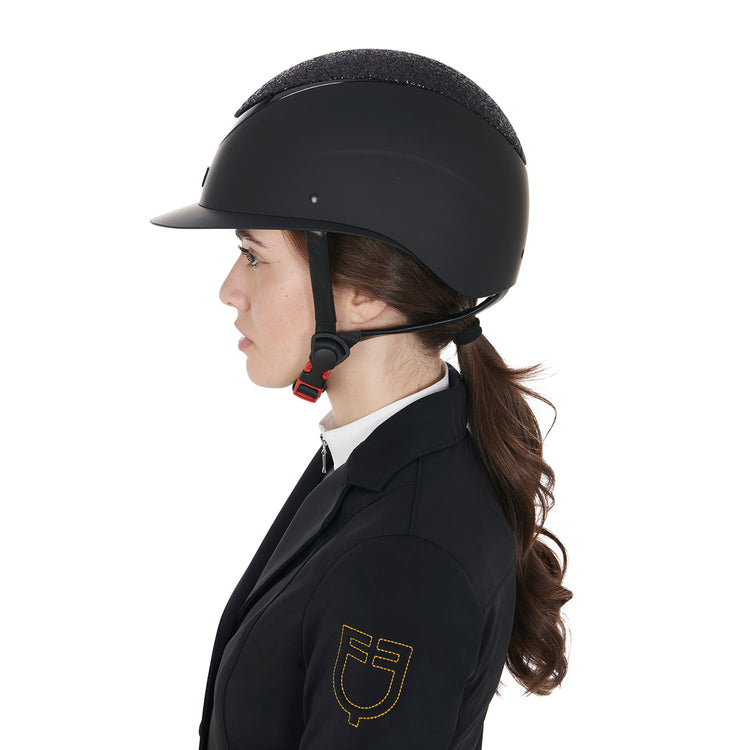 polo visor riding helmet