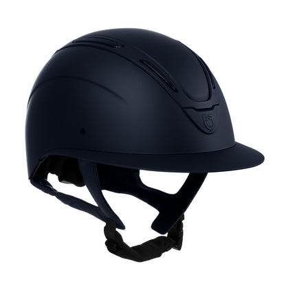 Navy matte riding helmet