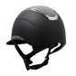 matte riding helmet with glitter