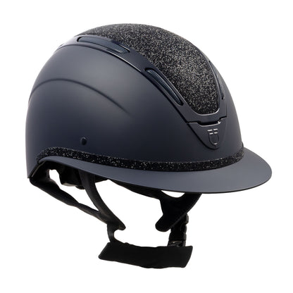 navy Equestro riding helmet