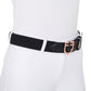 Equestro adjustable leather belt for competition and stable wear