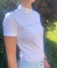 Damen CT Turniershirt kurzarm mit seitlichem Reißverschluss