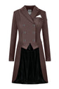 Brown dressage tail coat