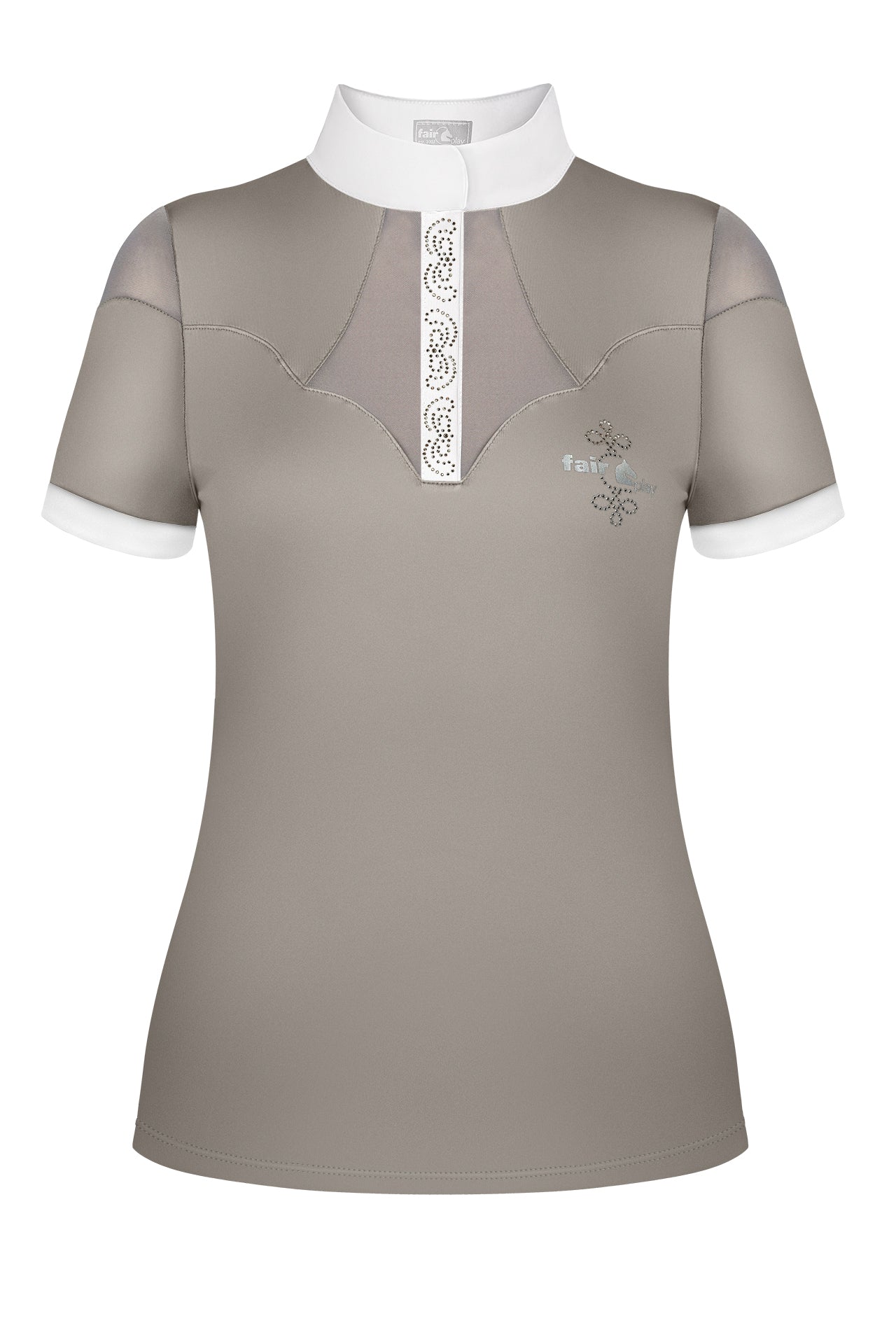 Fair Play Amaya Short Sleeve Show Shirt Almond Frost