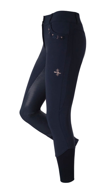 Fair Play Daisy Rose Gold Breeches Navy