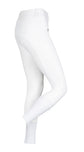 White full grip breeches with high waist