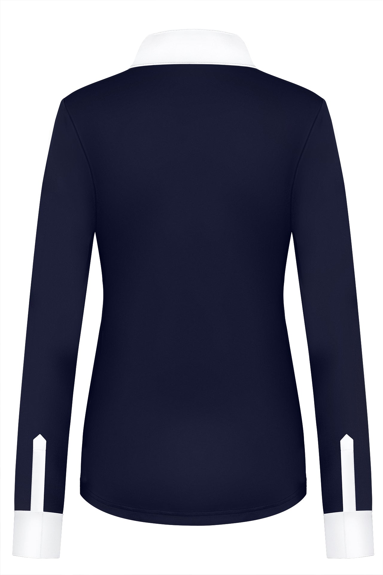 Navy Womens Long Sleeve Competition Shirt