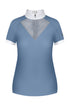 Light Blue Dressage Shirt short sleeves