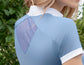 Light Blue ladies dressage show shirt