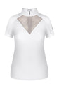White short sleeve dressage show shirt Fair play 