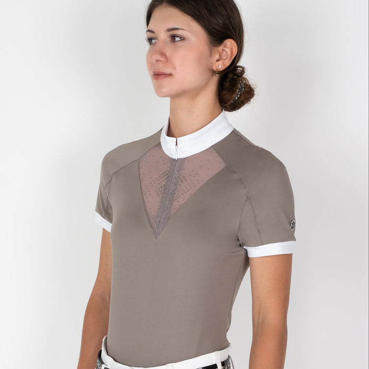 Fair Play Liah Show Shirt Almond Frost