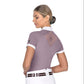 Pink short sleeve show shirt women