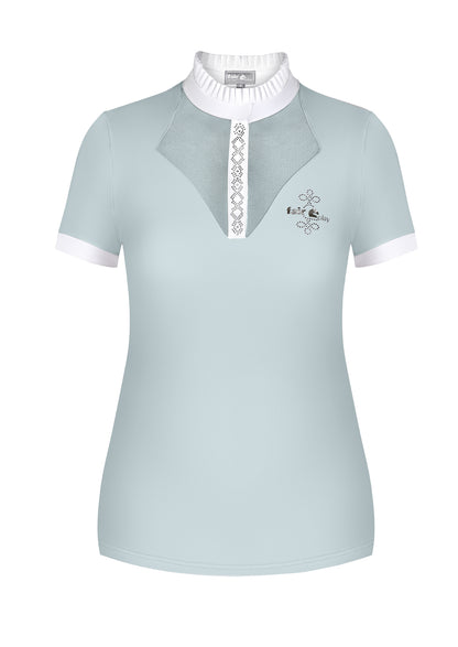 Fair Play Sophie Competition Shirt Ash Blue