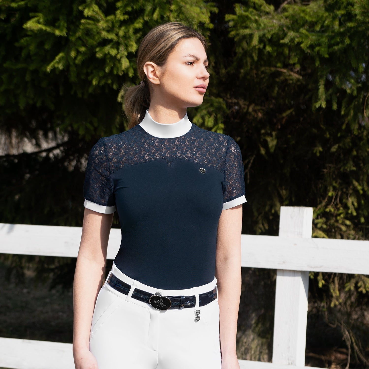 Fair play Lael Show Shirt Navy