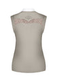 Beige sleeveless women&
