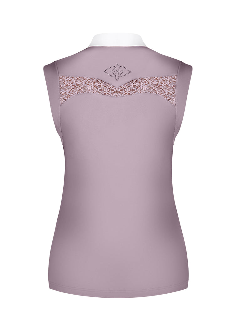 Pale pink equestrian competition shirt