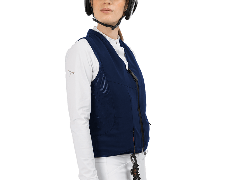 Navy Airbag Vest for horse riding
