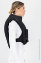 Equestrian airbag vest with maximum protection