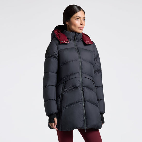 Cavalleria Toscana long winter jacket for women riders
