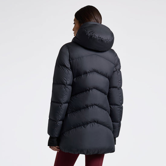 Luxury equestrian winter parka