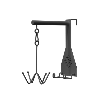 Grooming Deluxe 4 Prong Bridle Hook Black