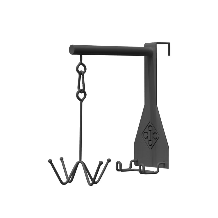 Grooming Deluxe 4 Prong Bridle Hook Black