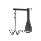 Grooming Deluxe 4 Prong Bridle Hook Black