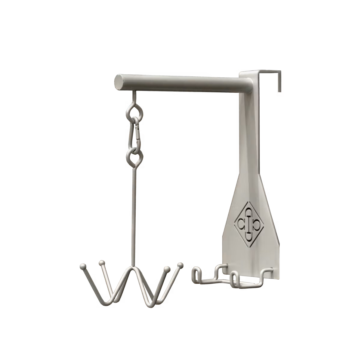 Grooming Deluxe 4 Prong bridle hook Silver