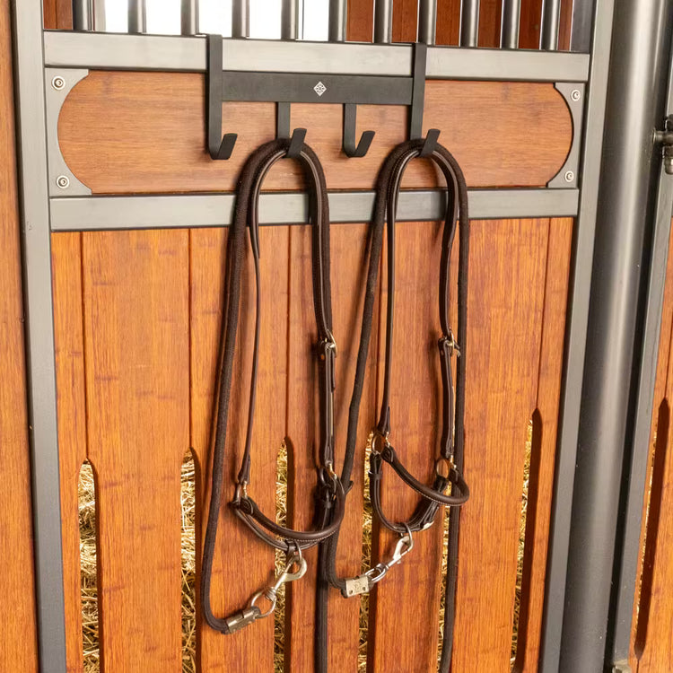 Grooming Deluxe
Bridle Rack Metal with 4 Hooks Matt
