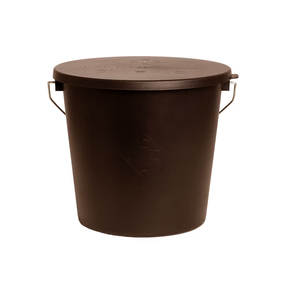 Grooming Deluxe
Bucket with Lid Brown