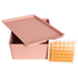 Horse feed box used in stable environment