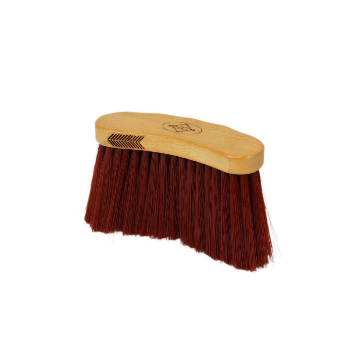 Soft horse brush for removing dust