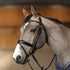 Affordable round leather dressage bridle 