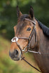 Anatomic Figure 8 noseband bridle in brown