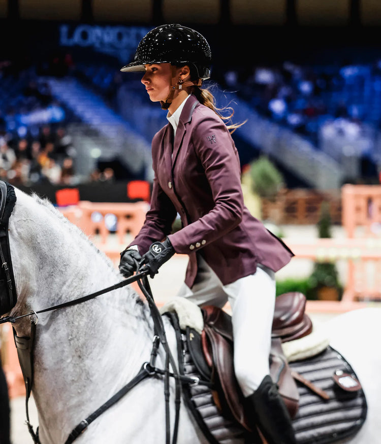 Horse Pilot Aeromade Show jacket in winetasting