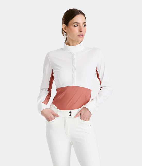 Horse Pilot Show Shirt Monica Brick Dust