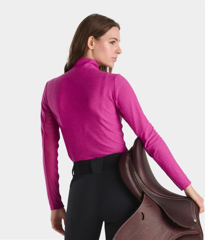 Horse Pilot Suntech Shirt in Pink