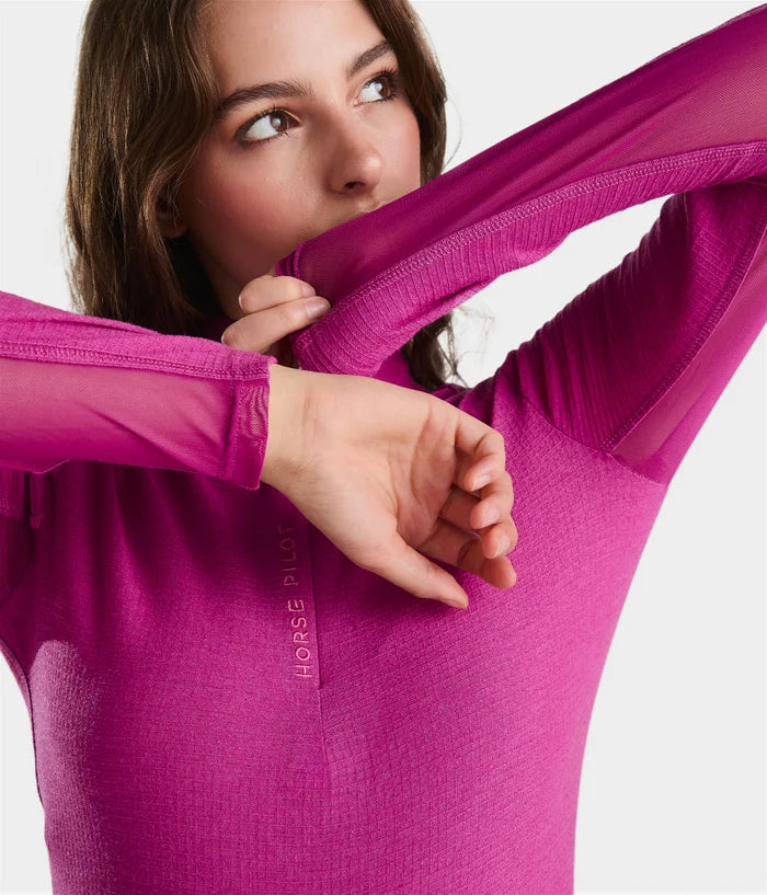 Best equestrian summer training shirt in pink