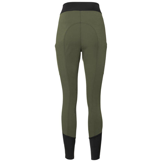 Legacy Ladies Full Grip Riding Tights - Olive