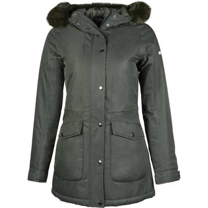 Winter jacket for equestrians