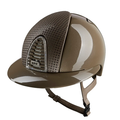 Kep Verona Taupe Polo Visor Helmet