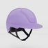 Purple equestrian riding helmet