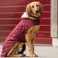 Artificial sheepskin on the neck