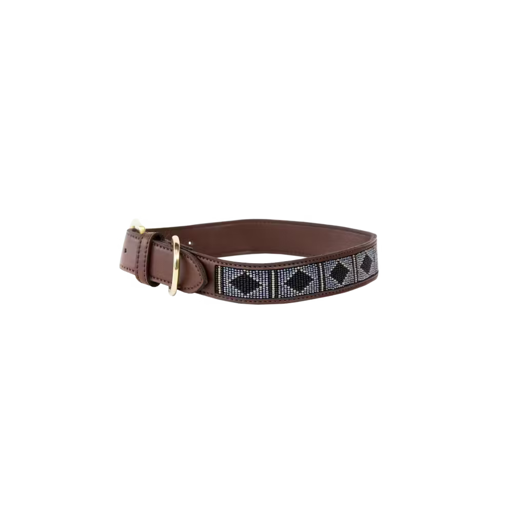 Kentucky Dogwear
Dog Collar Handmade Pearls Black