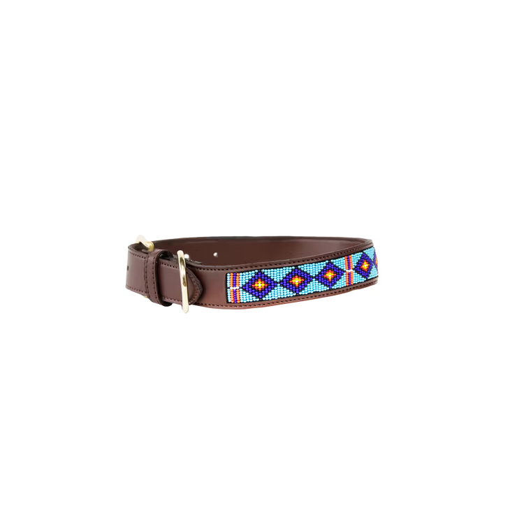 Kentucky Dogwear
Dog Collar Handmade Pearls Blue